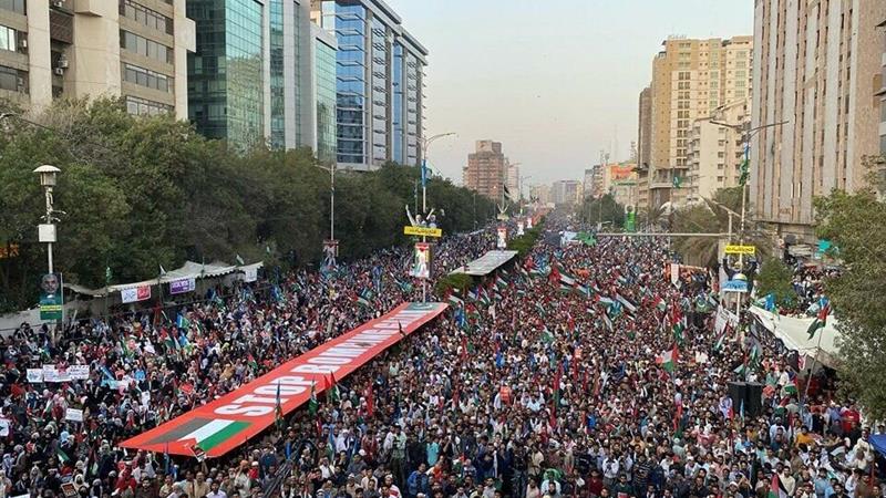 ادامه تظاهرات‌ها در اعتراض به جنایات اسرائیل در مناطق مختلف جهان