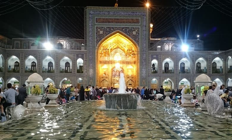 قهرمانان تیم ملی کشتی جمهوری اسلامی ایران مهمان امام رضا(ع) شدند