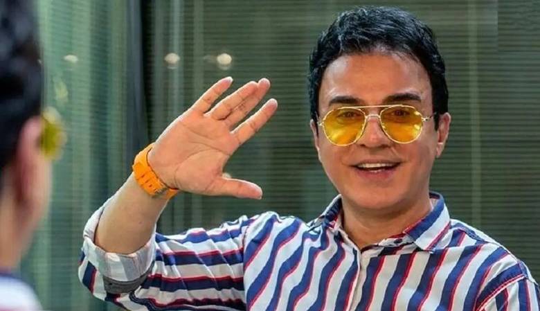 عکس یادگاری و زیرخاکیِ عموپورنگ با جواد عزتی و محسن یگانه