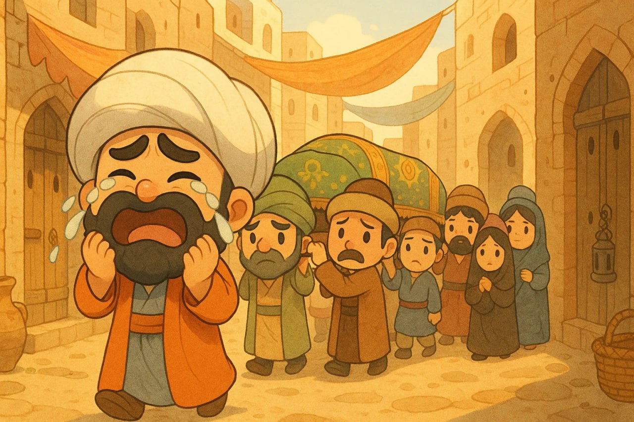 ماجرای گریه بی‌امان ملانصرالدین