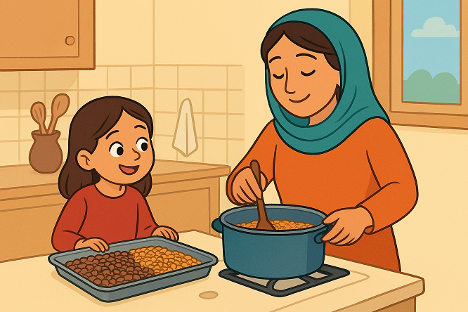 شام پرنده‌ها؛ قصه‌ای از آشپزخانه‌ی مامان