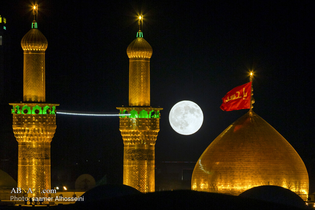 عکس/ ابرماه اکتبر در آسمان کربلای معلی
