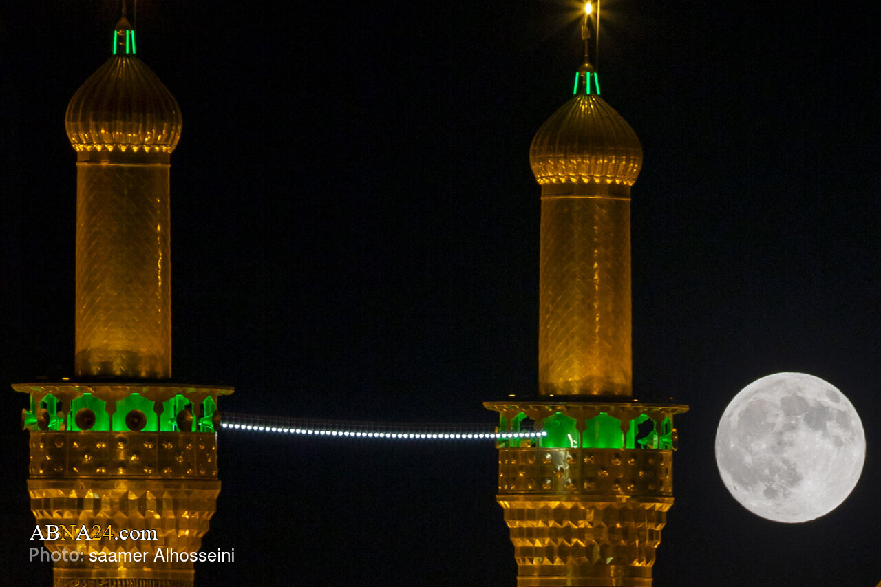 عکس/ ابرماه اکتبر در آسمان کربلای معلی