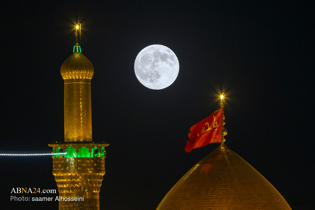 عکس/ ابرماه اکتبر در آسمان کربلای معلی