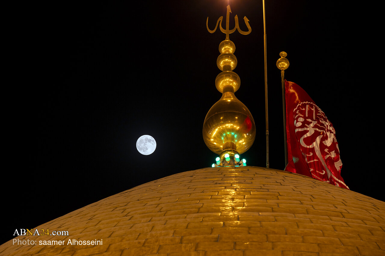 عکس/ ابرماه اکتبر در آسمان کربلای معلی