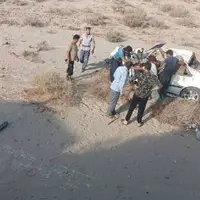 مرگ یک جوان در تصادف با شتر