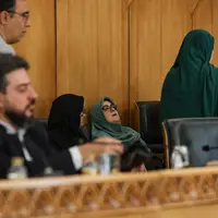 عکس/ بدحال شدن سخنگوی دولت در نشست خبری