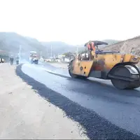 آغاز اجرای روکش آسفالت در محور اسالم به خلخال