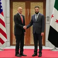 فرستاده آمریکا با الجولانی دیدار کرد