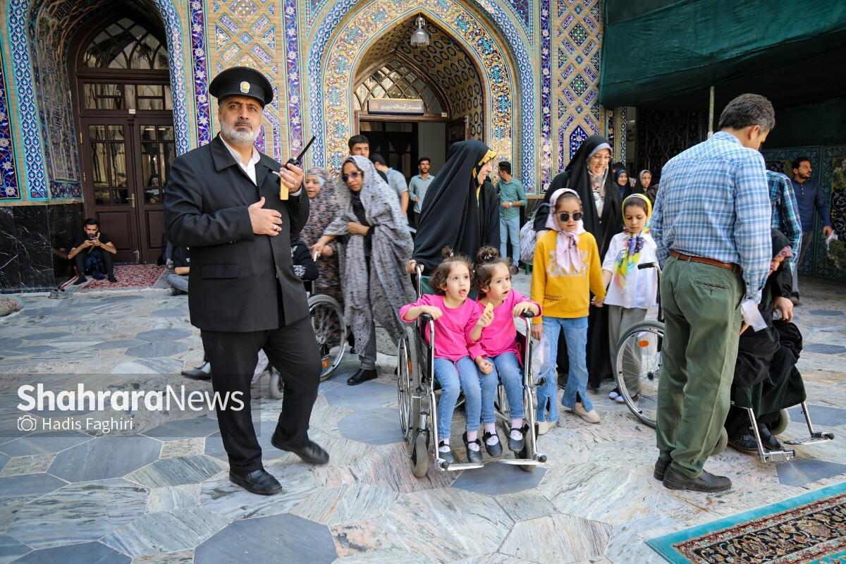  مهمانان کوچک حرم مطهر رضوی