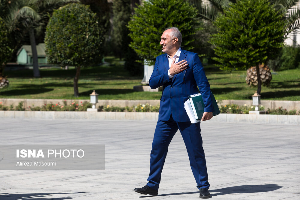 عکس/ جلسه پرسش و پاسخ اعضای هیات دولت با خبرنگاران