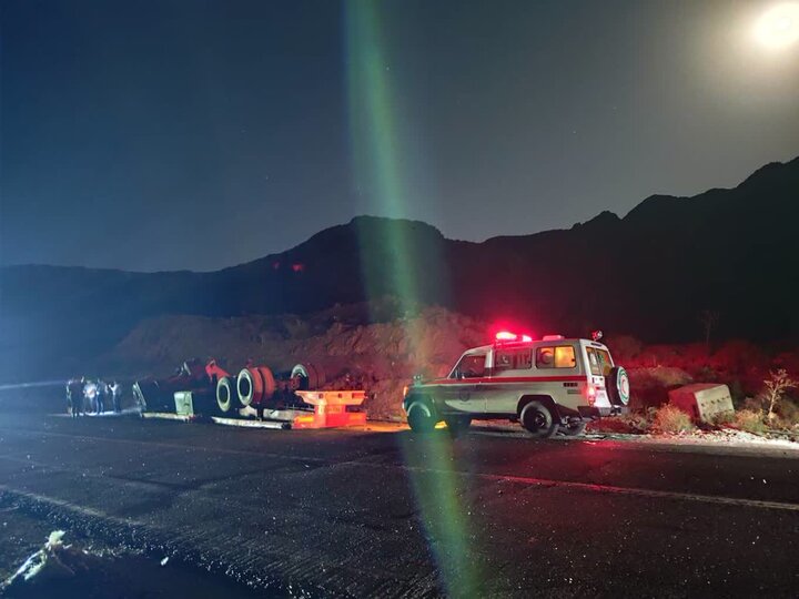 تصادف در محور دهبکری بم جان راننده بدون گواهینامه را گرفت