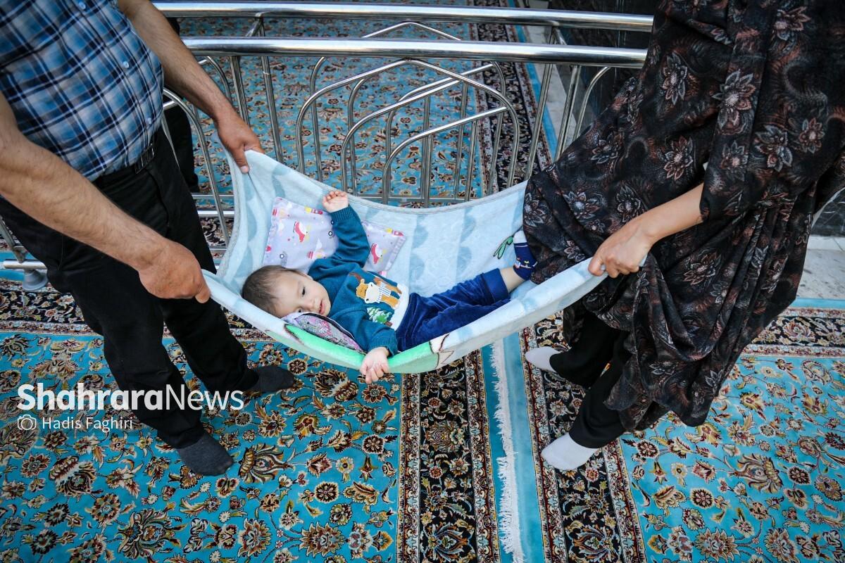  مهمانان کوچک حرم مطهر رضوی