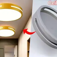 یک ایده ساده برای ساخت چراغ سقفی LED مدرن با لوله پلیکا