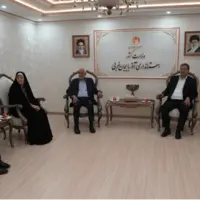 دیدار رئیس فدراسیون جهانی ورزش‌های زورخانه‌ای با استاندار آذربایجان‌غربی