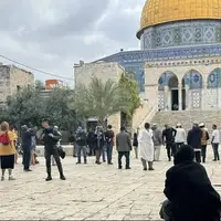 هتک حرمت مسجد الاقصی توسط وزیر افراطی صهیونیست