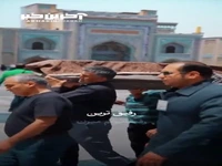 امام رضاست(ع) که واسمون می‌مونه