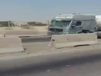 فیلم/ توقیف تانکر حمل گاز با راننده ۱۴ ساله!