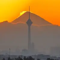 دماوند باشکوه از تهران