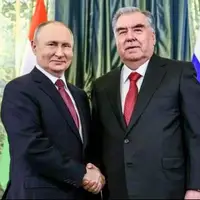 پوتین وارد تاجیکستان شد