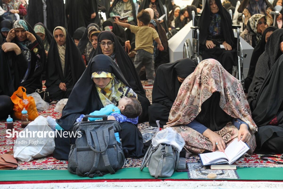  مهمانان کوچک حرم مطهر رضوی