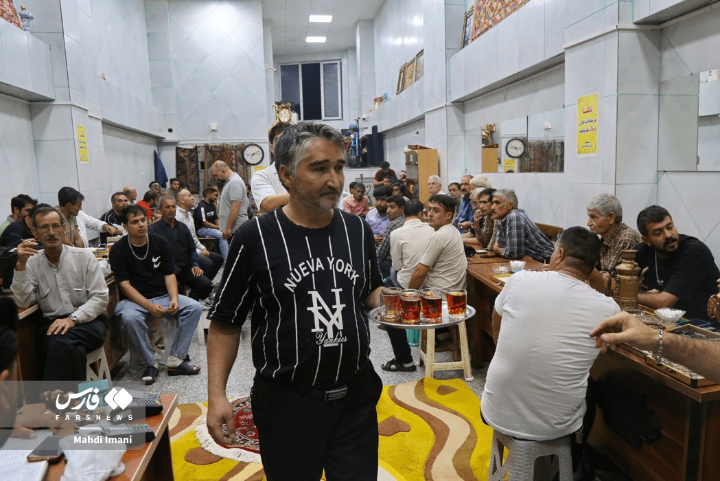 عکس/ کافه جالب خرید و فروش در اهر