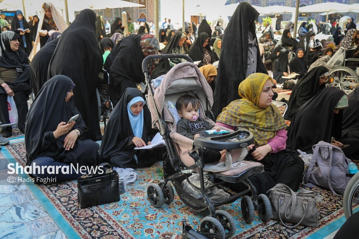  مهمانان کوچک حرم مطهر رضوی