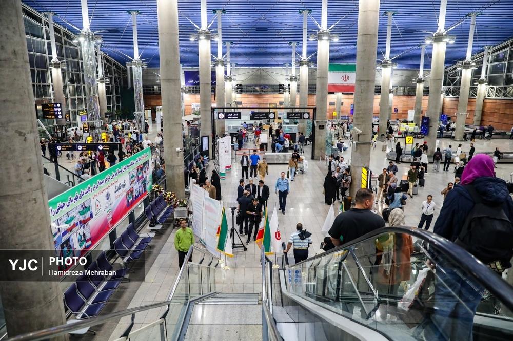 عکس/ مراسم استقبال از مدال‌آوران تیم ملی پارادوومیدانی