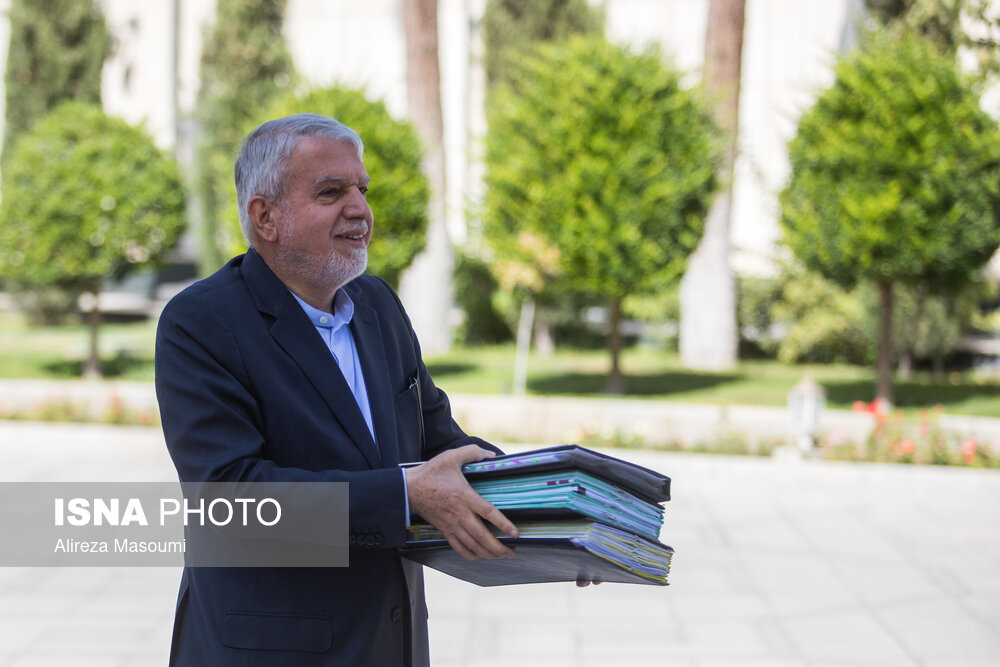 عکس/ جلسه پرسش و پاسخ اعضای هیات دولت با خبرنگاران
