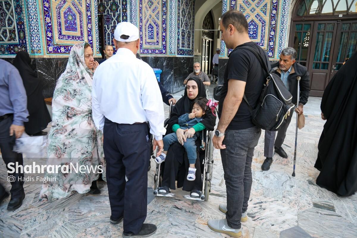  مهمانان کوچک حرم مطهر رضوی