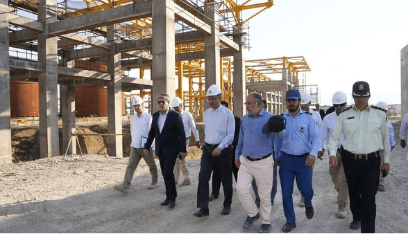 پتروشیمی ۳۰ همتی اسلام‌آبادغرب ۴۳ درصد پیشرفت کرد