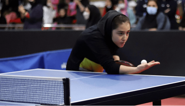 دختر تنیس‌باز کرمانشاهی موفق به کسب سهمیه انفرادی قهرمانی جهان شد