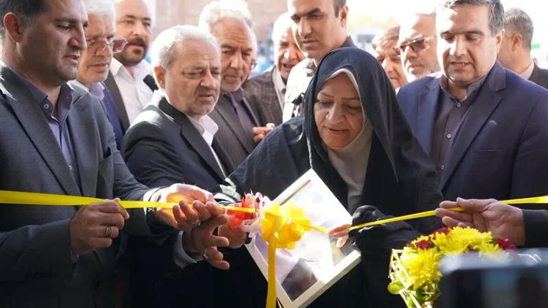سالن کارگاهی هنرستان شهید فخری‌زاده در قاینات افتتاح شد