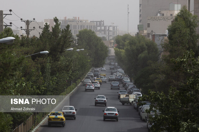  وقوع گردوخاک در تهران