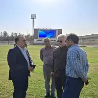 بازدید معاون وزیر ورزش از ورزشگاه تختی