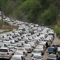 ترافیک سنگین در محورهای شمالی کشور