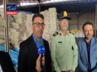 کشف بیش از ۱۲۰۰ تن برنج احتکار شده در بندرعباس