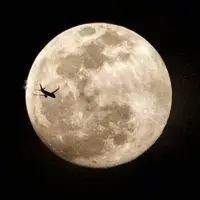 عکس/ زیباترین تصاویر از اولین ابرماه سال 2025