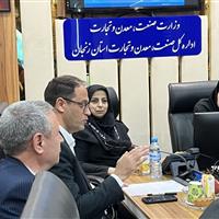 مشکلات فعالان اقتصادی زنجان پیگیری می‌شود