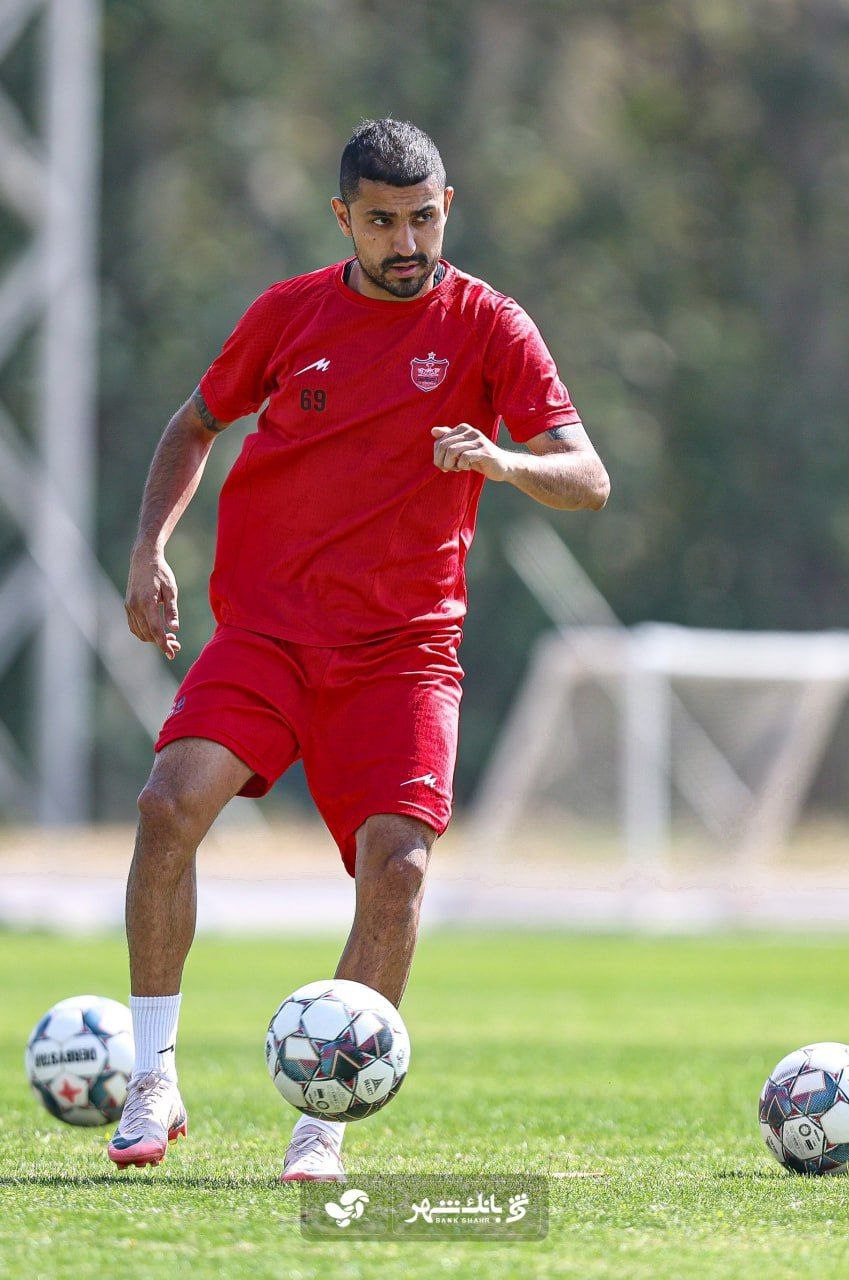 تصاویری از تمرین امروز پرسپولیس
