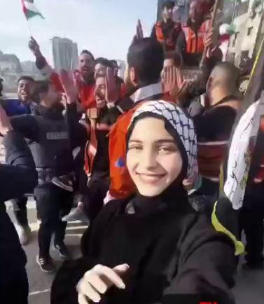  شادی مردم غزه پس از اعلام آتش‌بس