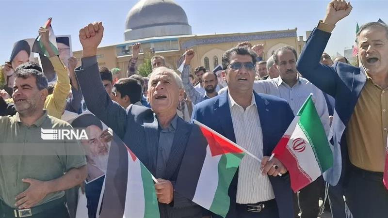 ایلام هم‌صدا با غزه؛ راهپیمایی «بشارت نصر» جلوه‌گاه همبستگی و مقاومت