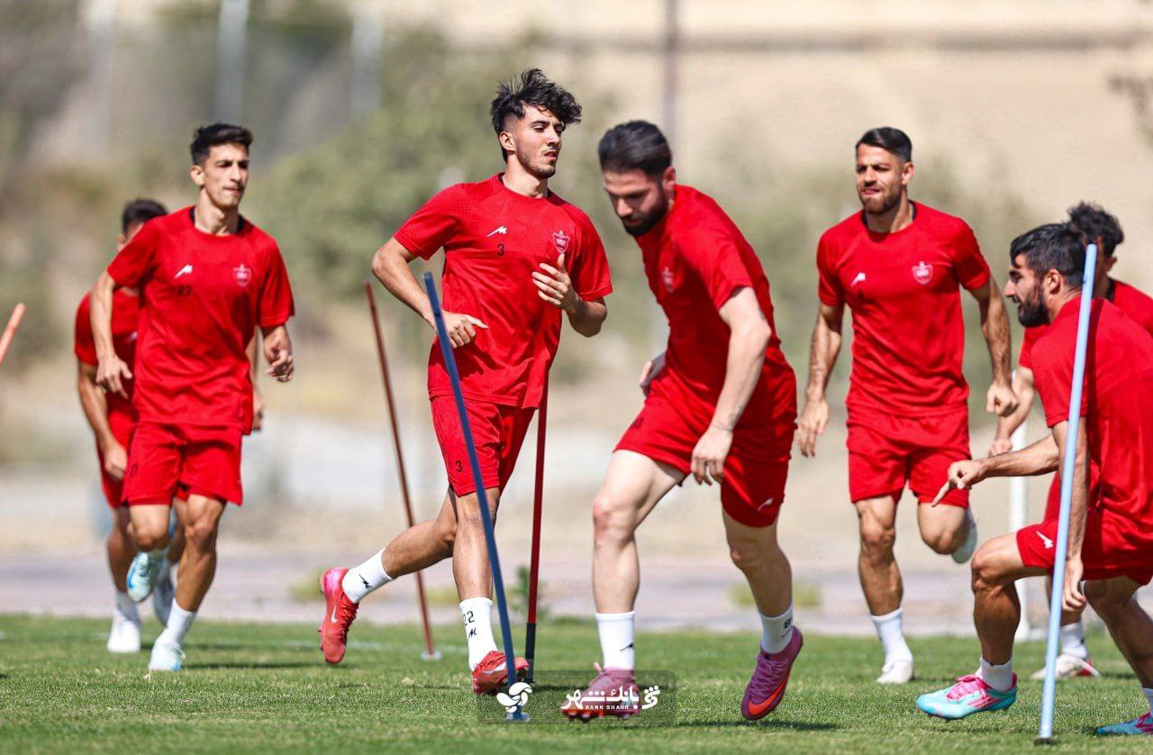 تصاویری از تمرین امروز پرسپولیس