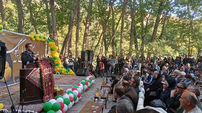شهرت میوه به شهرستان کوثر جشنواره پاییزی رقم زد
