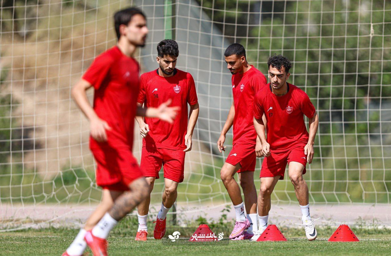 تصاویری از تمرین امروز پرسپولیس