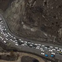 انسداد جاده چالوس به صورت موقت از ساعت ۱۲