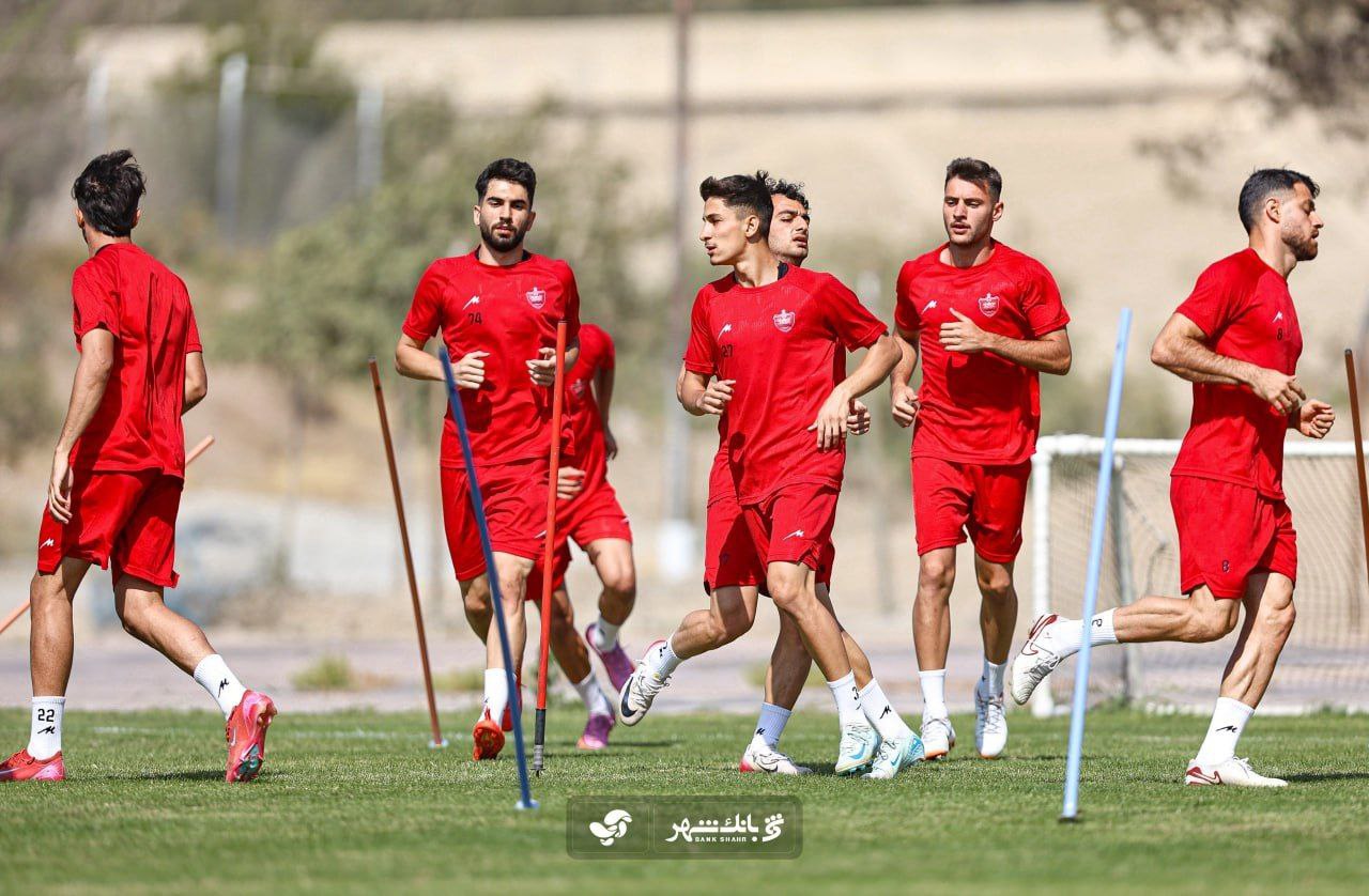 تصاویری از تمرین امروز پرسپولیس