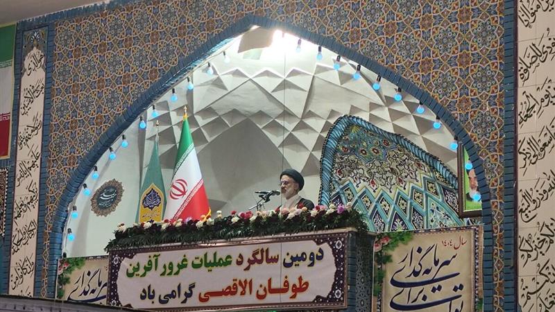 خطیب جمعه بیرجند: اسرائیل در برابر مقاومت فلسطین به بنبست رسیده است