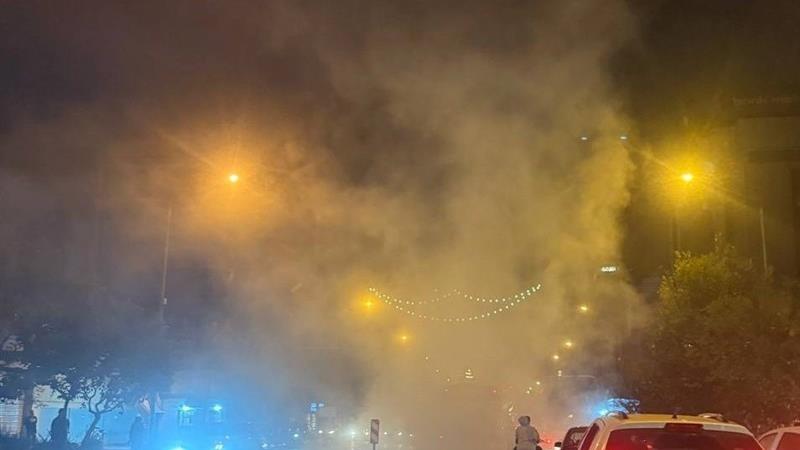 ماجرای دود غلیظ در خیابان انقلاب تهران چه بود؟