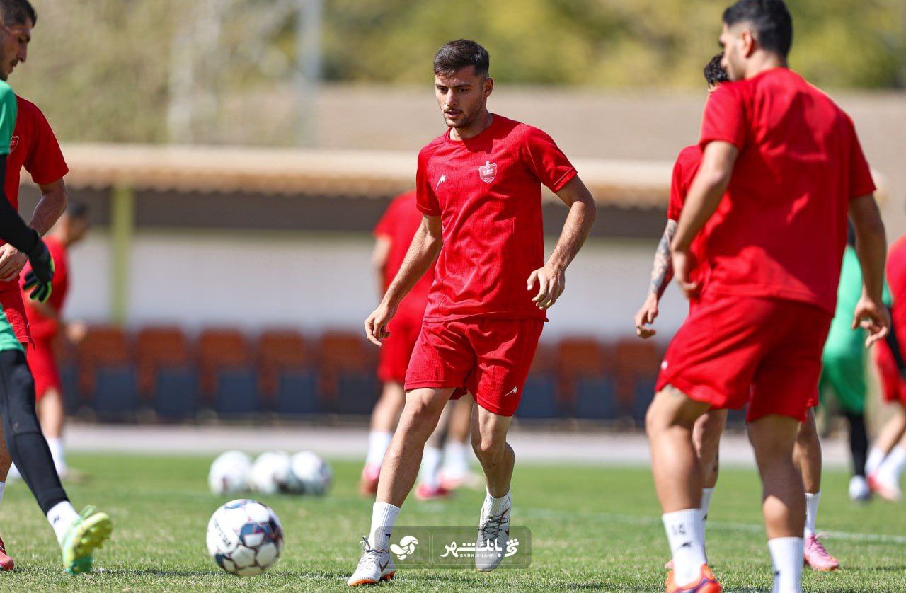 تصاویری از تمرین امروز پرسپولیس